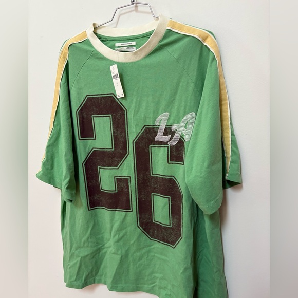 NWT By Anthropologie Oversized Sporty Tee Size Medium - Picture 11 of 14